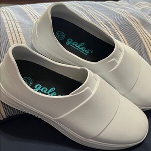 Gales+ Women's White Slip-On All day comfort shoes